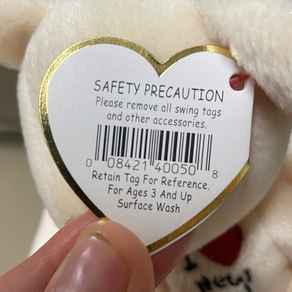 TY I Love New York Beanie Baby - Picture 4 of 7